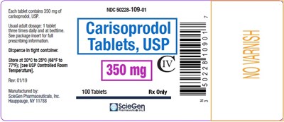 carisoprodol 350 mg 100